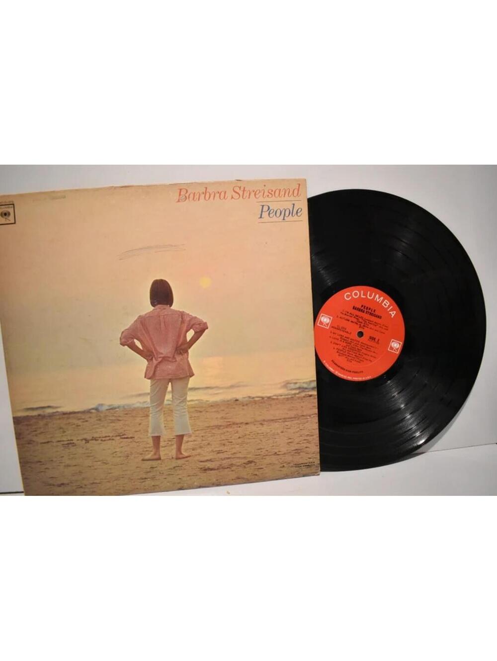Vintage Vinyl Barbra Streisand People LP Album Columbia CL 2215
